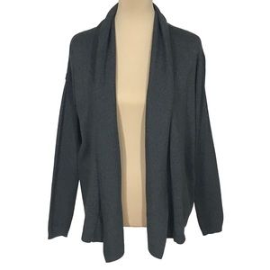 Old Navy Gray Open Front Cocoon Cardigan, Women's XS